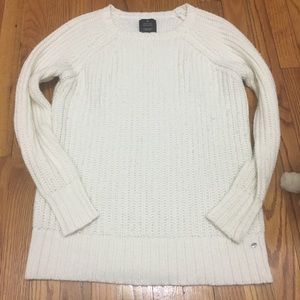 American eagle white jegging sweater size small